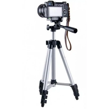 Штатив телескопический Universal трипод с пультом ДУ для телефона и камеры TRIPOD 3888