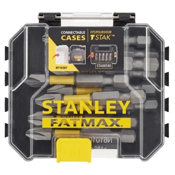Набор бит Stanley FatMax, Phillips, Ph2, L= 50 мм, 10 шт, кейс (STA88573)