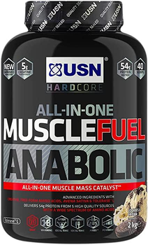 USN Muscle Fuel Anabolic 2000 g Jar Cookies-Cream (6009544908463)
