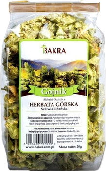 Чай Bakra Natura гірські трави Гойник 20г (BAK4038)