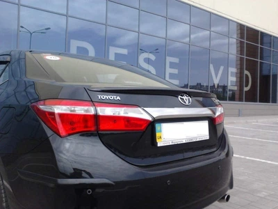 Спойлер ліп багажника Toyota Corolla 2013-2018 ABS пластик під фарбування (повний) для Toyota Corolla Europe 2013-2018 (6793)