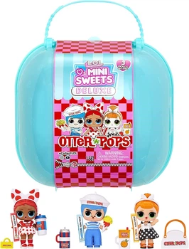 Ігровий набір LOL Surprise Loves Mini Sweets Deluxe Otter Pops Валіза з 3 ляльками (585787)