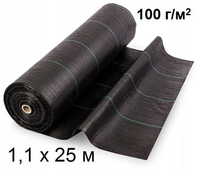 Агротканина (геотканина) Growtex UV 100 г/м2 1,1 х 25м