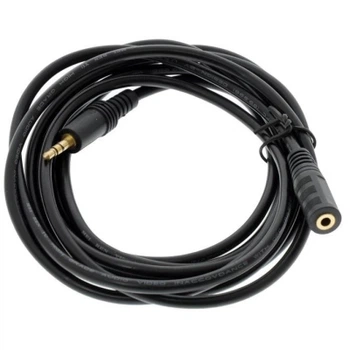 Кабель мультимедийный соединительный AUX Audio 3.5mm M F 5.0 м Value удлинитель для наушников