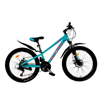 Подростковый Велосипед 26 Cross Apollo-Рама-13 Голубой с Розовым, Алюминиевый от 130 см рост