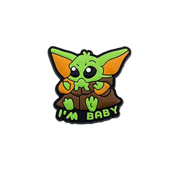 Джибитсы украшения для обуви кроксов сабо JIBBITZ Star Wars малыш Йода № 200