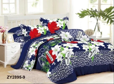 Евро комплект постельного белья Vital - Textile Бязь 3D Premium 200х220 см (BPe-246)