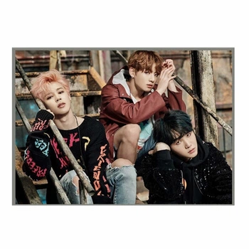 Постер плакат BTS Bangtan Boys 42х29 см А3 (poster_0688)
