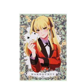 Постер плакат аниме Безумный азарт Мэари Саотомэ Kakegurui 42х29 см А3 (poster_0252)