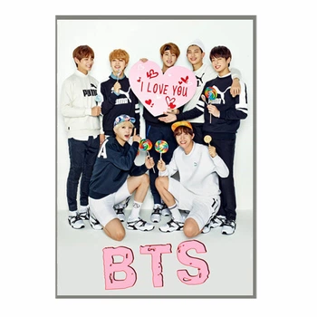 Постер плакат BTS Bangtan Boys 42х29 см (poster_0692)