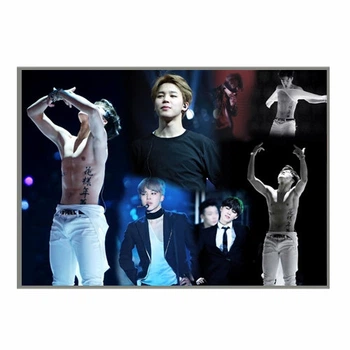 Постер плакат Пак Чімін BTS Bangtan Boys Jimin 42х29 см А3 (poster_0667)