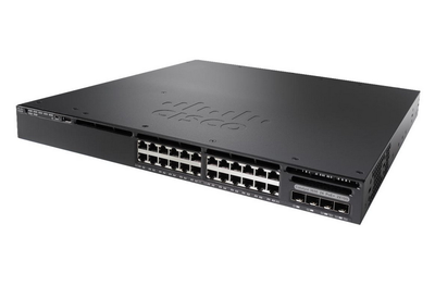WS-C3650-8X24UQ-E - 24 (16 10/100/1000 та 8 100Мб/с/1/2.5/5/10 Гб/с) Ethernet та 4x10G Uplink порти, з 1100WAC power supply, 1 RU, IP Services, Cisco Catalyst 3650 Optional Стекований Комутатор Refurbished