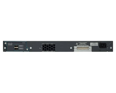 WS-C2960S-24PD-L - 24x 1GE RJ45, uplink 2x 10G SFP+, PoE+ 370W 802.3at, ПО LAN Base, Покоління L2, Cisco Catalyst 2960-S Комутатор Refurbished