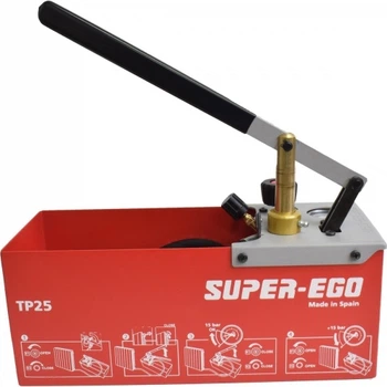 Ручний випробувальний пресувальний насос SUPER-EGO TP25 бар