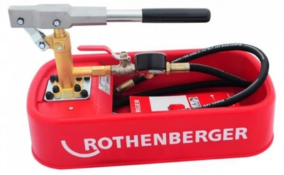Опресовування труб та систем опалення ROTHENBERGER RP 30