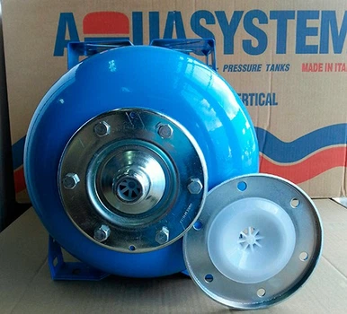 Итальянский фланец для гидроаккумулятора AQUASYSTEM 24-200 л (оцинкованный)