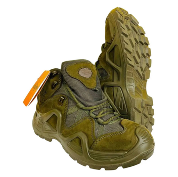 Чоловічі тактичні черевики Scooter Олива 42 (TMP1492-42)