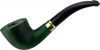 Трубка Anton Дублин рустированая зеленая b503g