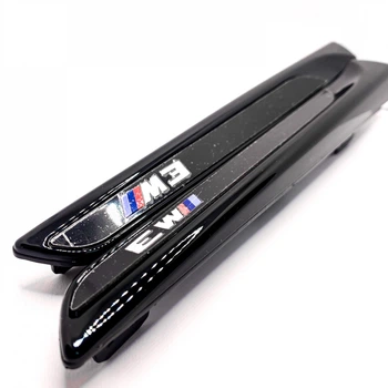 Глянцеві накладки на крила BMW F30 / F31 / F80 (M3 Style) з наклейкою