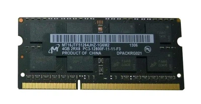 Пам'ять MICRON 4 GB SO-DIMM DDR3 1600 MHz (MT16JTF51264JHZ-1G6M2)
