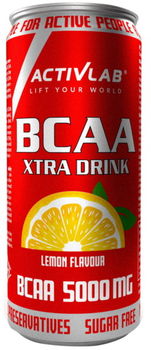 Aminokwas ActivLab BCAA Xtra Drink 330 ml Lemon (5907368800240)