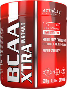 Aminokwasy ActivLab BCAA Xtra Instant 500 g Cola (5907368879871)