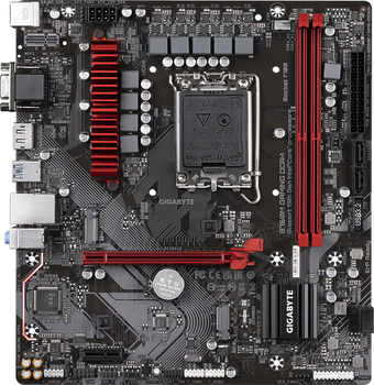 Материнская плата Gigabyte B760M Gaming DDR4 (s1700, Intel B760, PCI-Ex16)