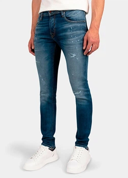 Джинсы Slim Fit мужские Antony Morato синие, размер 31-34 (AM00026-37)