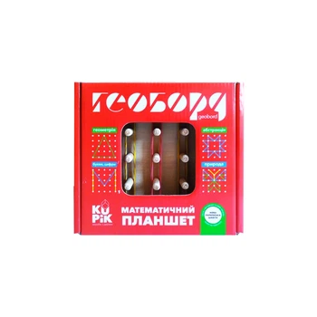 Развивающая игра "Математический планшет 5х5" Igroteco 900415 поле 15х15 см
