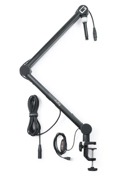 Пантограф Gator Frameworks Professional Desktop Mic Boom Stand with Led Light (GFWMICBCBM4000)