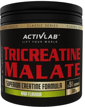 Kreatyna jabłczan ActivLab Tri Creatine Malate 300 g Jar Kiwi (5907368800578)