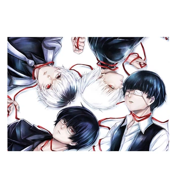 Постер плакат аниме Канеки Токийский гуль Tokyo Ghoul 42х29 см А3 (poster_0252)
