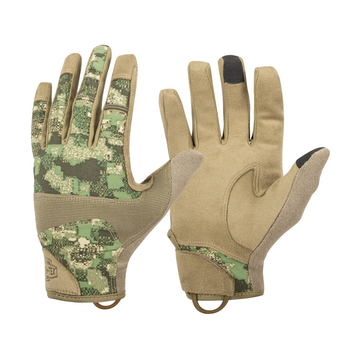Перчатки Range Tactical Gloves Hard Helikon-Tex PenCott WildWood/Coyote S Тактические