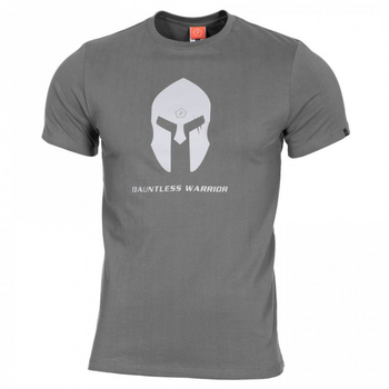 Футболка Spartan Helmet Pentagon Pentagon Wolf-Grey S Тактическая мужская