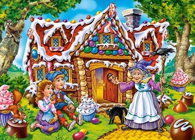 Пазли 60 елементів Castorland 066094 Пряниковий будиночок