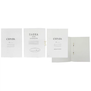 Папка на зав'язках картонна А4 Buromax клеєний клапан (BM.3356)