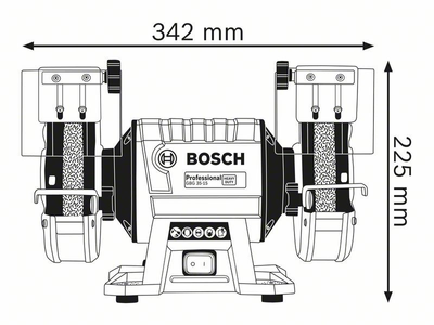 Szlifierka Bosch FI 150/20 MM 350W GBG 35-15 (060127A300)