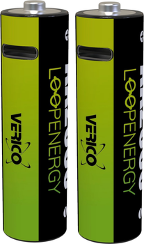 Аккумуляторная батарея Verico Loop Energy AA USB Type-C 2550mWh/1700mAh Li-ion 2 шт/уп. (1UDBT-A1WEA2-NN)
