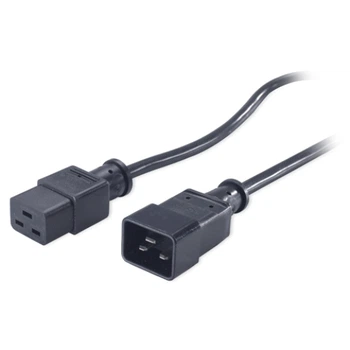 Кабель питания APC AP9892 C20-C19 0.6м Черный