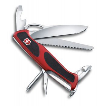 Victorinox RangerGrip 78 Червоно-чорний 0.9663.MC, швейцарський ніж складаний