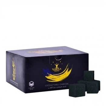 Кокосове вугілля Coco Yahya Elegants King 32 Cube упаковка 32 кубики