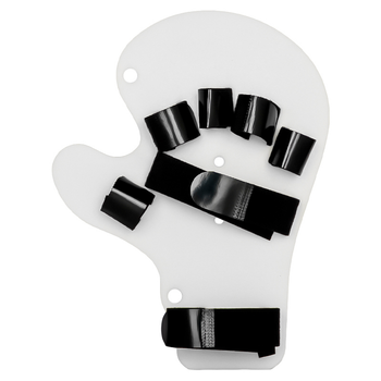 Бандаж фіксатор після інсульту для руки Lesko BS-23 Права тренажер випрямляч пальців проти спастичності TR_10972-58114