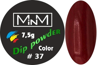 ДІП-пудра M-in-M DiP POWDER 037 Темна марсала 7.5г