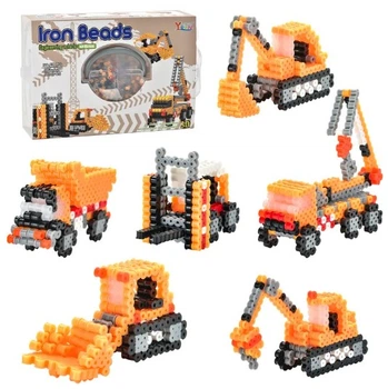 Набір для творчості Yirun термомозаїка 3d іron beads 3000 деталей Транспорт