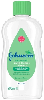 Олія Johnson’s Baby з алое 200 мл (8002110311511/8410207115889)