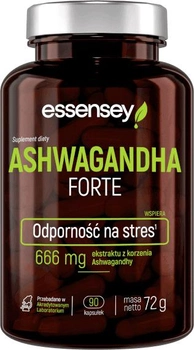 Вітаміни ESSENSEY ASHWAGANDHA FORTE 90 до (5902114043056)