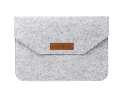 Чохол Zamax із повсті для MacBook Air/Pro 13.3" - Light Grey