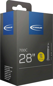Велокамера SCHWALBE 28" (18/28х622/630) SV15 50 мм EK (TUB-70-41)