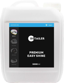 Жидкий воск для ускорения сушки автомобиля DETAILER Premium Easy Shine 5L EX-5-05