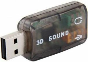 Внешняя звуковая карта VALUE USB 2 Channel 3D Sound (B00443) Kingda